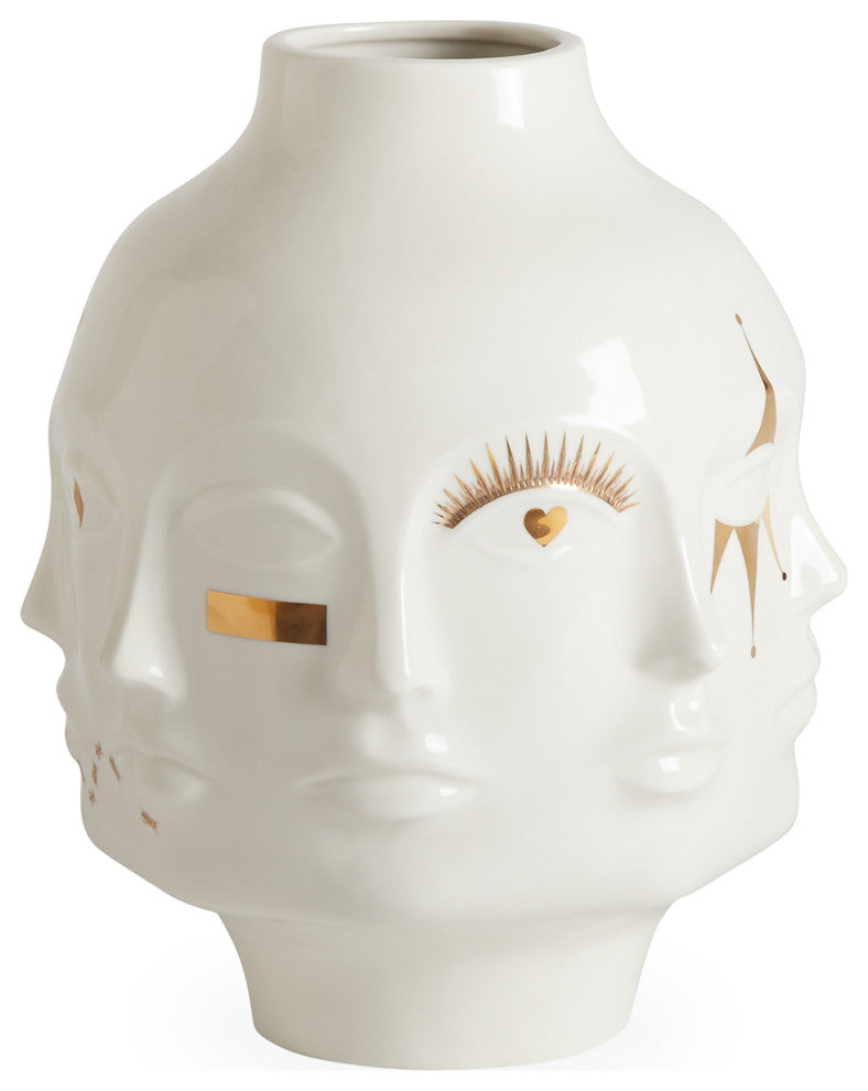 Large Dora Maar Vase, Gilded