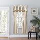 Plaza Stripe Tailored Panel Pair, Tan, 56"x63"