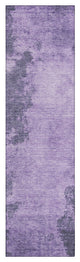 Machine Washable Indoor/Outdoor Chantille ACN1913 Purple 2'3" x 7'6" Runner Rug
