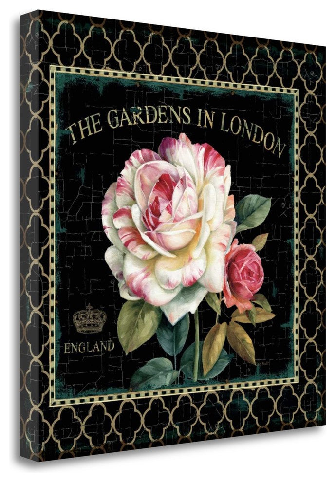 "Garden VIew VII" By Lisa Audit, Giclee Print on Gallery Wrap Canvas