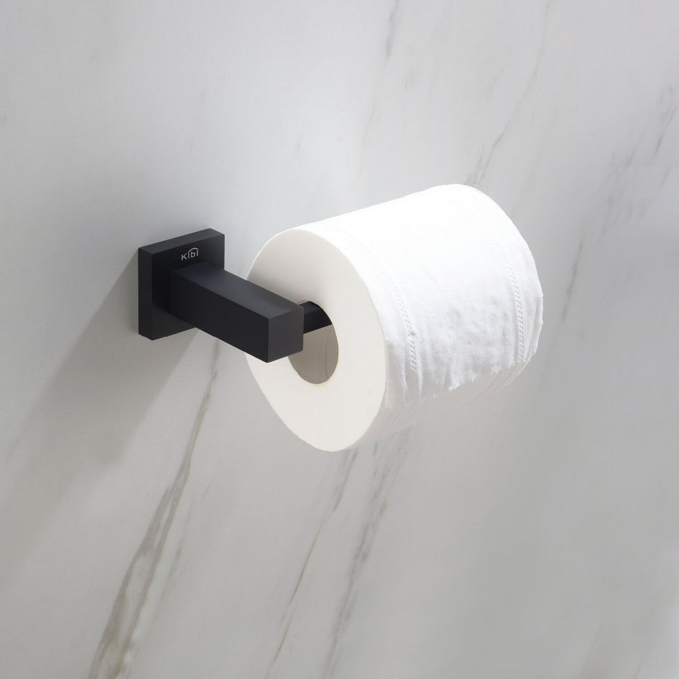 Cube Bathroom Tissue Holder KBA1502, Matte Black