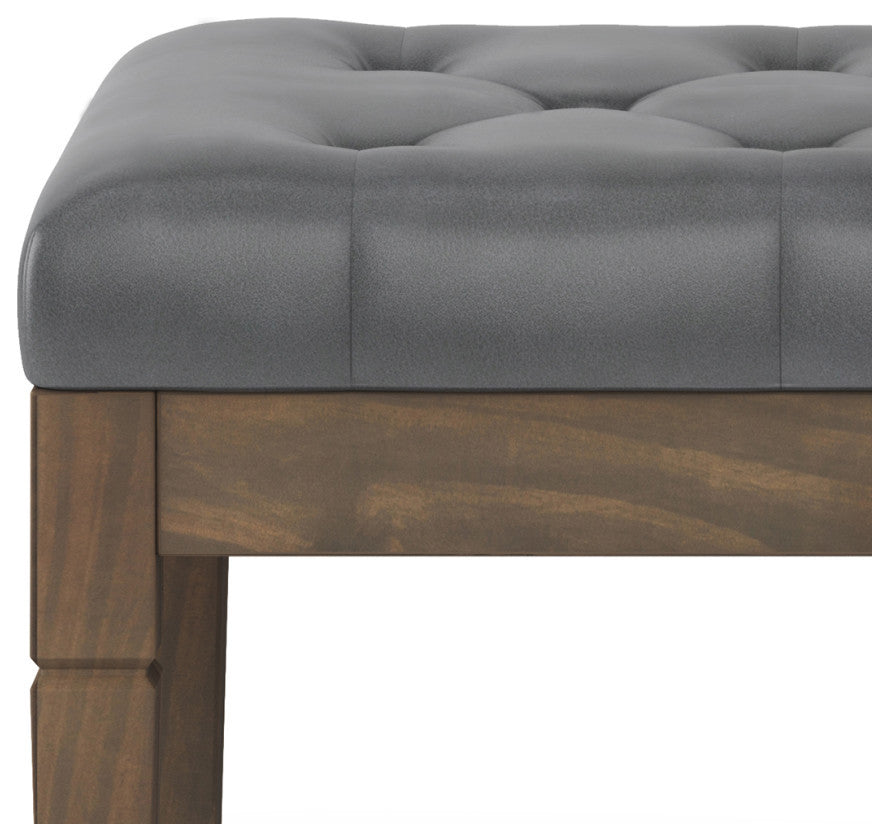 Waverly Small Tufted Ottoman Bench