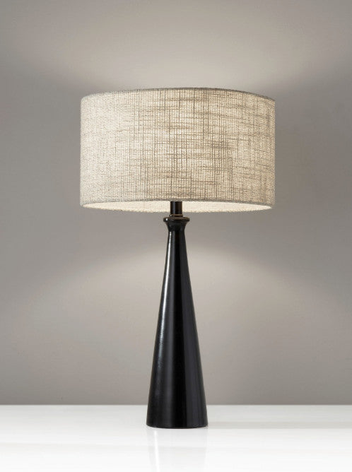 Linda Table Lamp, Black