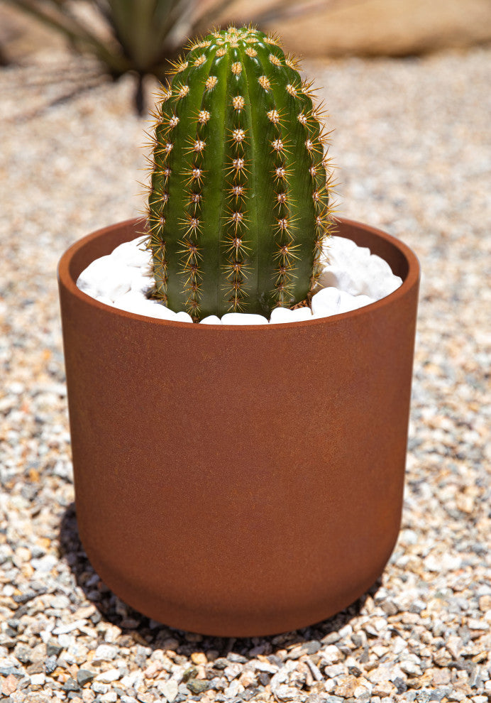 Veradek Patina Series Kona Planter Rust, Rust, 10", 1 Pack