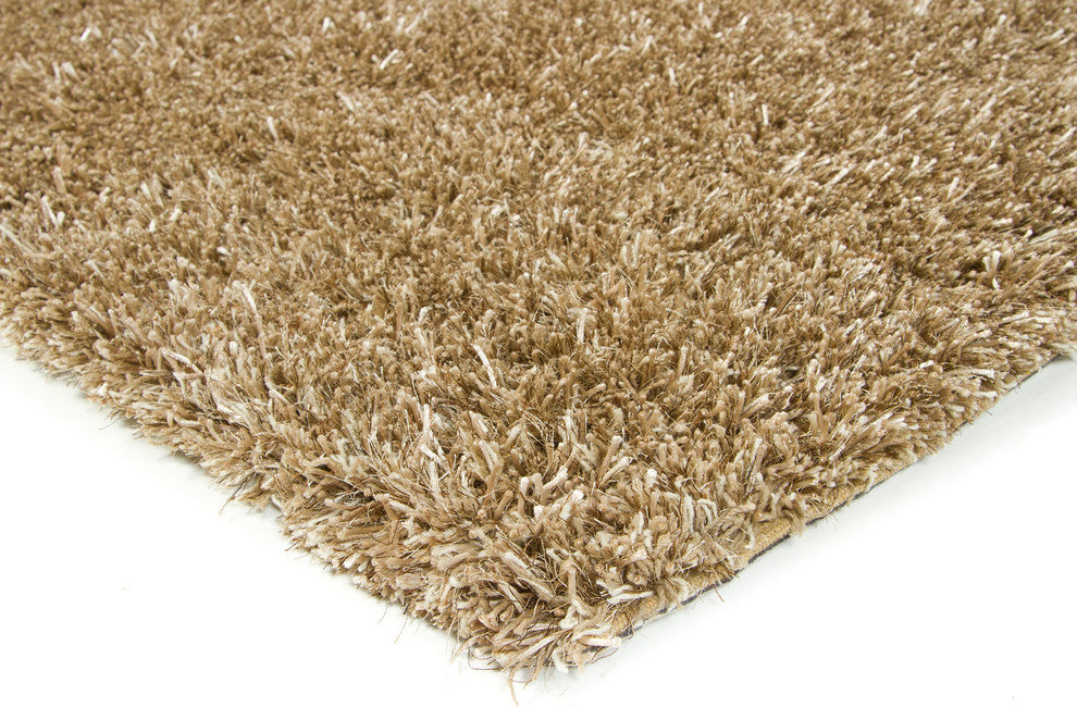 Orchid Contemporary Area Rug, Taupe, 7'9"x10'6" Rectangle