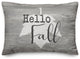Hello Fall Leaf 14x20 Spun Poly Pillow