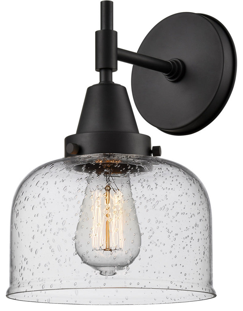 INNOVATIONS LIGHTING 447-1W-BK-G74 Caden 1 Light 9 inch Sconce