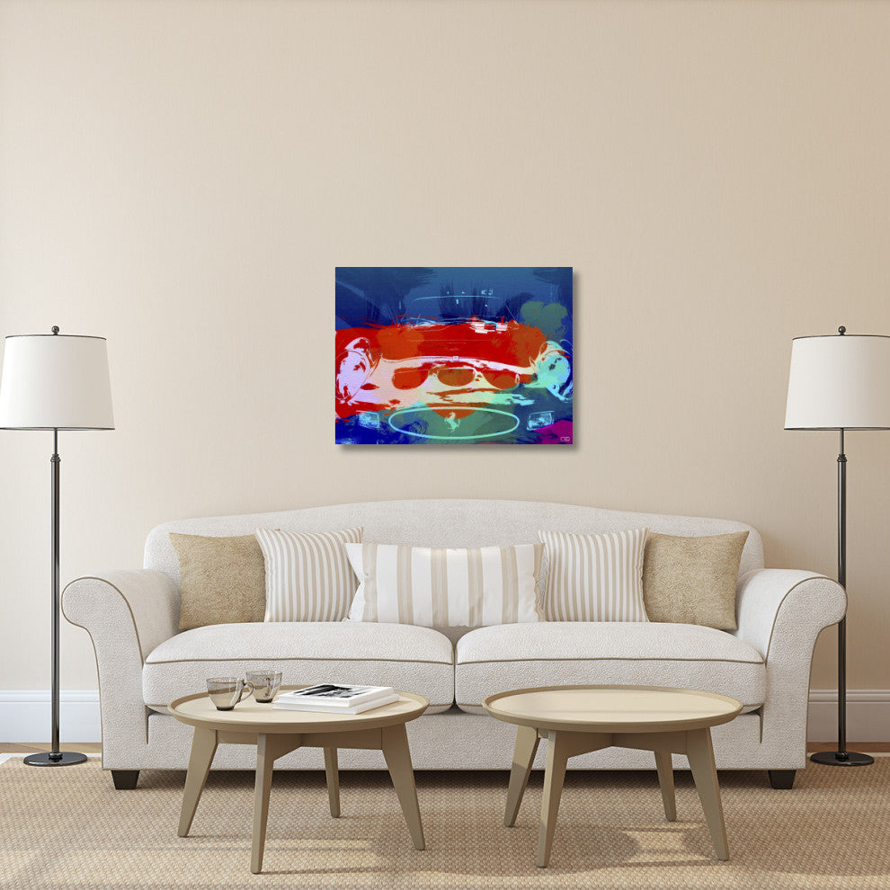 "Ferrari 250 GTO Watercolor" Fine Art Print