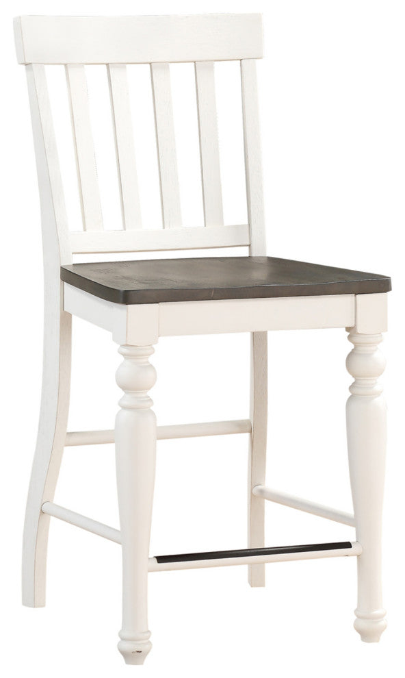 Joanna Two Tone Side Chair, Set of 2, Counter Chair