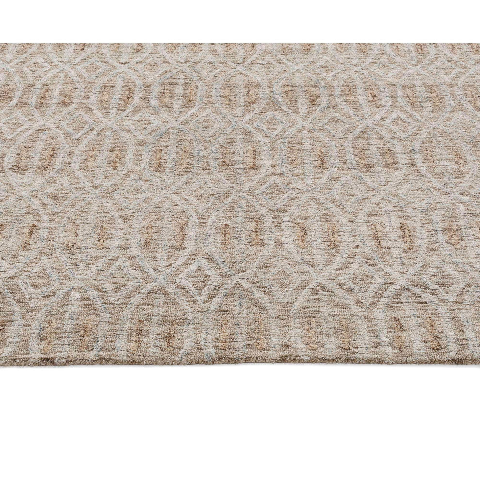 Lyon Palm Area Rug, Gold, 2'x3'