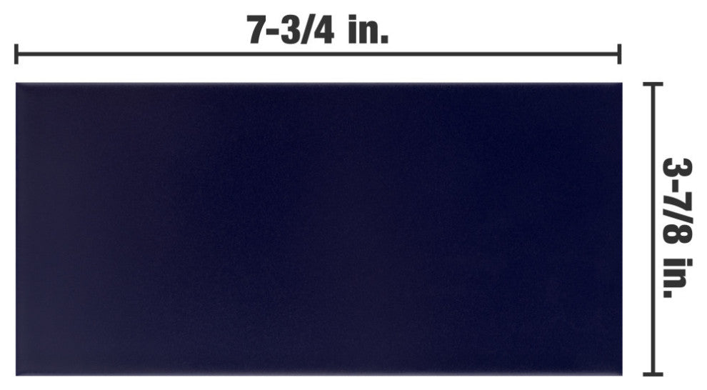 Projectos Midnight Blue Ceramic Floor and Wall Tile