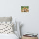 Coming Out (Baby Fox Pup) Wildlife Photography Unframed Wall Art Print, 8" X 10"