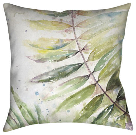Laural Home Watercolor II 18" X 18" Indoor Decorative Pillow