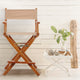 024" Director's Chair Honey Oak Frame-Tan Canvas
