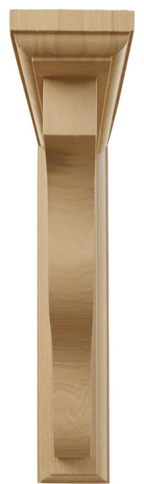 2 1/4"W x 9"D x 11"H Hamilton Traditional Bracket, Cherry