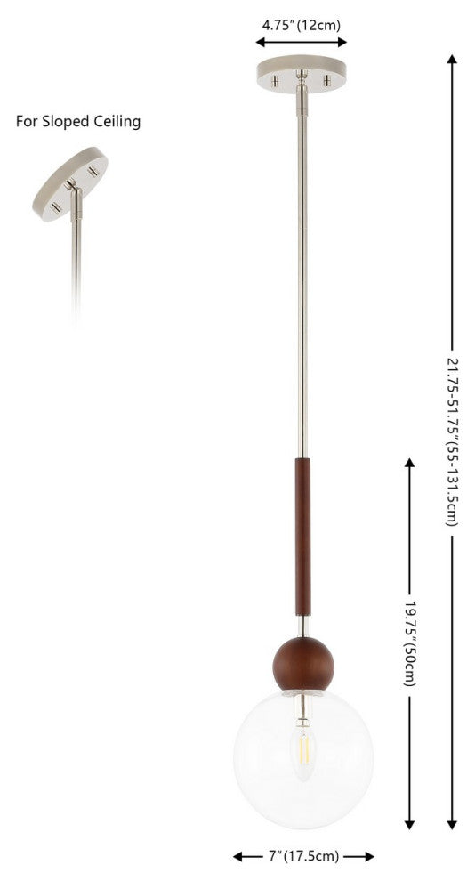 Safavieh Roxora 7" Pendant