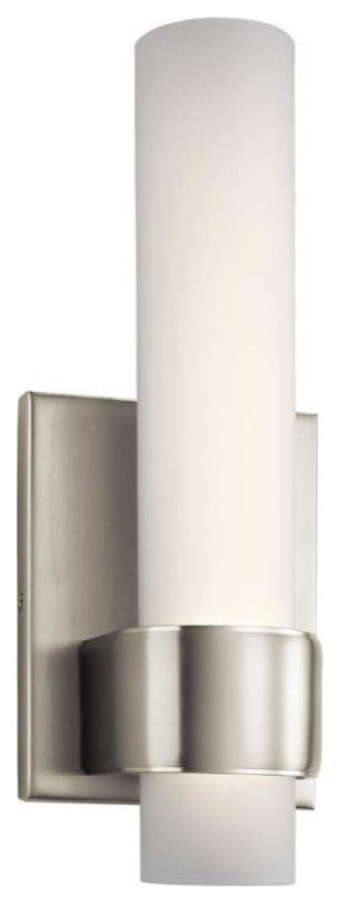 Izza LED Sconce, Brushed Nickel
