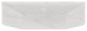 Transolid, Bathroom Part, White Carrara, 36"x36"x13"
