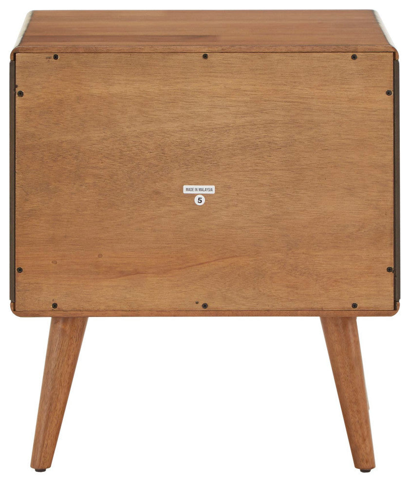 Dexter Oak Finish 2-drawer Nightstand