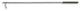 Master Flame StainleStaineless Steel Poker, 40" Tall