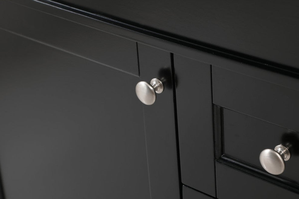 Home Living 21" Transitional Black-Light Bathroom Vanity