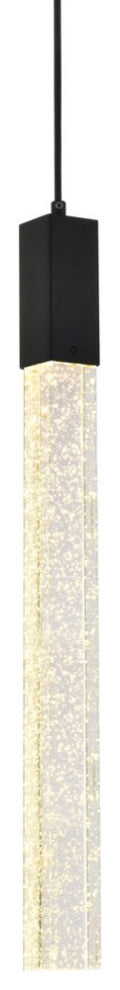 Wade 1-Light Pendant, Black