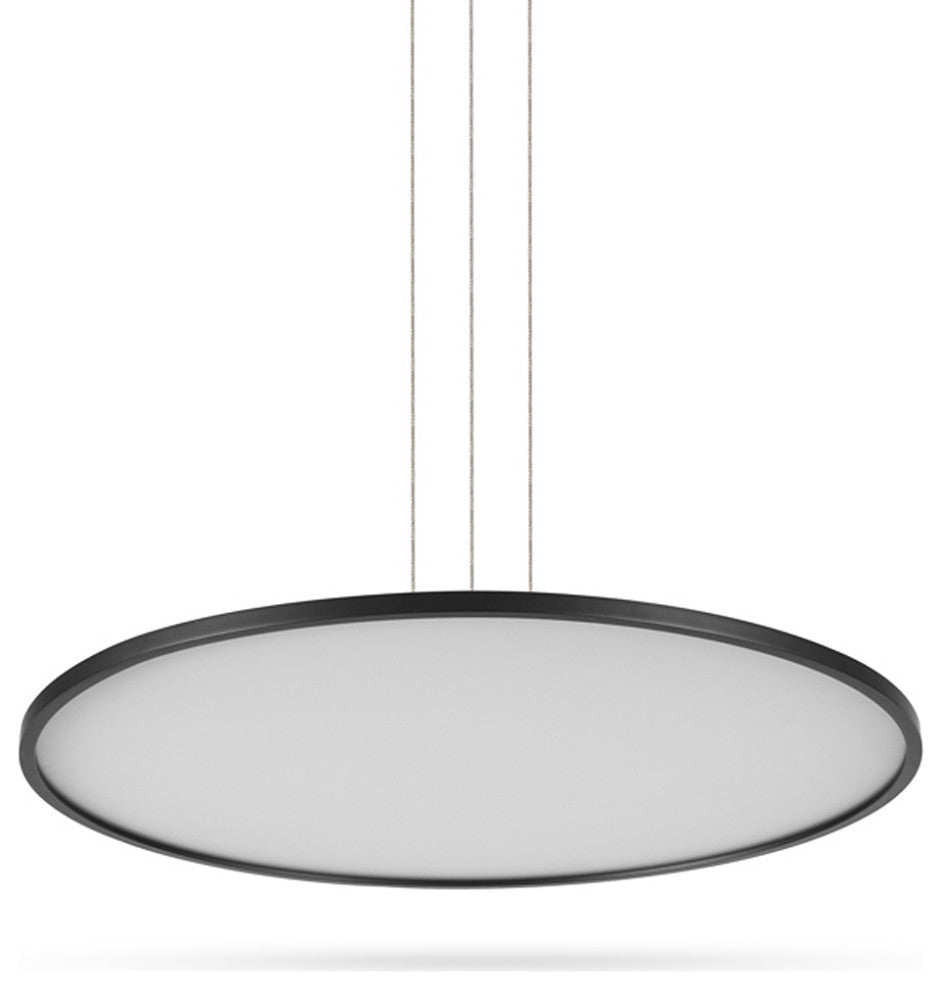 Salm 24" ETL Certified Integrated LED Chandelier, Black