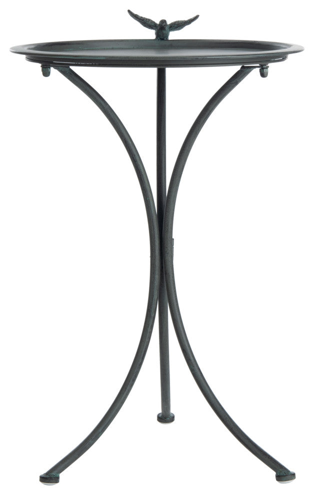 Safavieh Kensi Bird Bath, Ant Gray