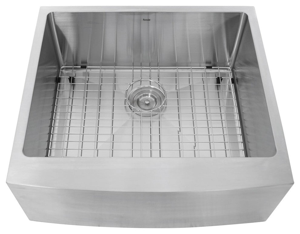 Nantucket Sinks 24" Pro Series Apron Farmhouse Stainless Steel Kitchen Sink