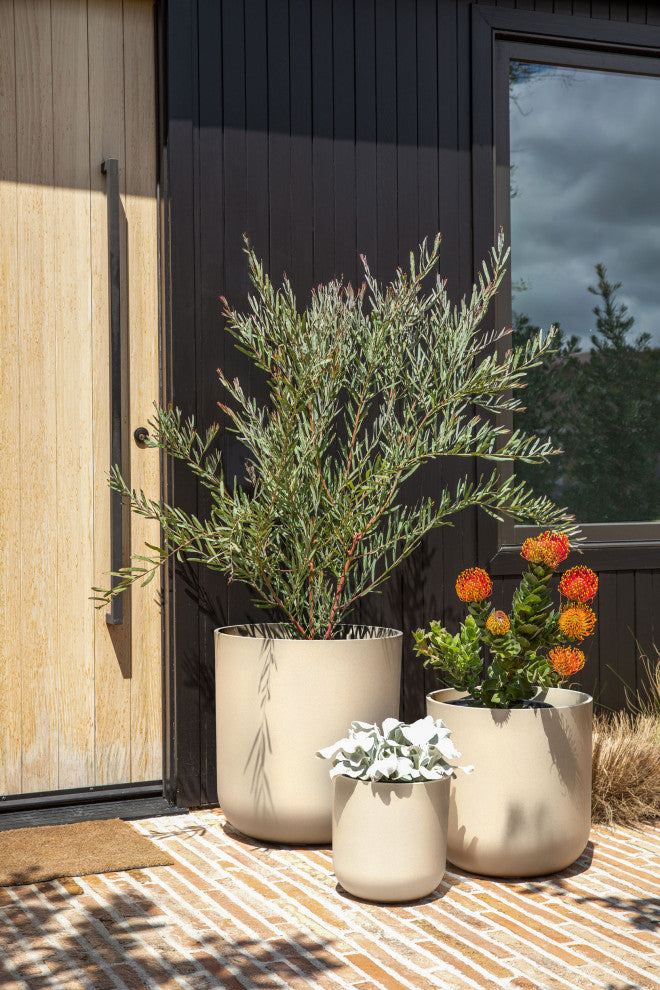 Veradek Mason Series Kona Planter Set of 3 Cluster, Sand