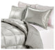 PUFF Packable Down Indoor/Outdoor Water Resistant Comforter, Silver, Twin