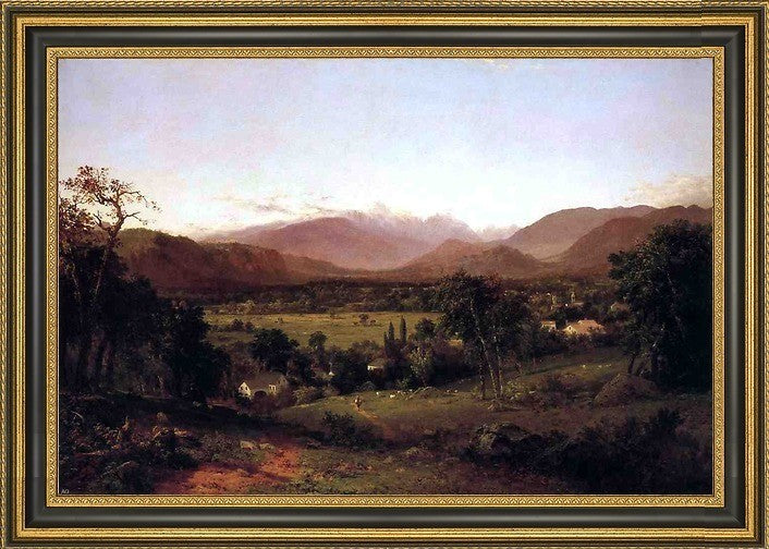 John Frederick Kensett the White Mountainsfrom North ConwayCanvas Print, 16"x24"
