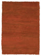 Strata Contemporary Area Rug, Orange, 5'x7'6" Rectangle