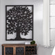 Metal wall art of tree