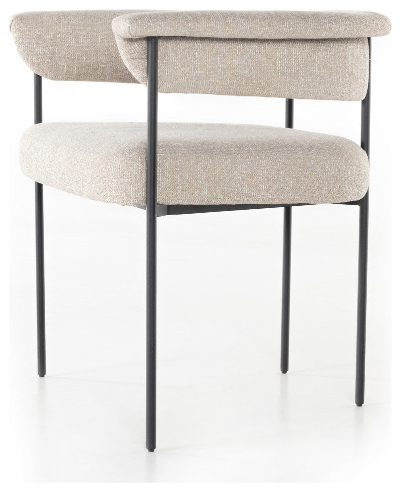 Carrie Dining Chair-Light Camel