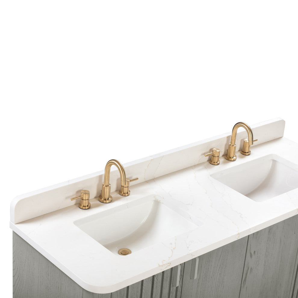 Blakely Vanity Combo Collection, Gray Oak, 61
