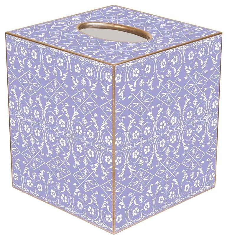 TB1180 - Spring Lavender Tissue Cover Box