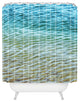Shannon Clark Ombre Sea Shower Curtain