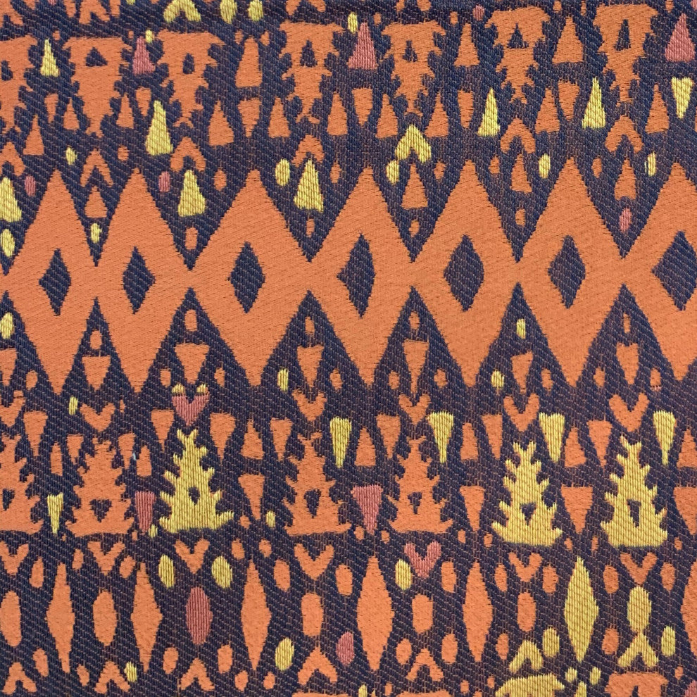 Plutus Multi-Color Parade Abstract Luxury Throw Pillow, 22"x22"