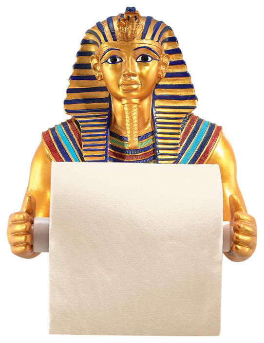 King Tut Royal Bathroom Toilet Paper Holder