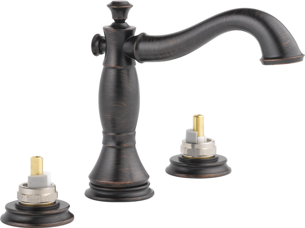 Delta Cassidy 2-Handle Bathroom Faucet - Less Handles, Venetian Bronze