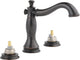 Delta Cassidy 2-Handle Bathroom Faucet - Less Handles, Venetian Bronze