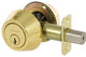 Double Cylinder Deadbolt, Bright Brass