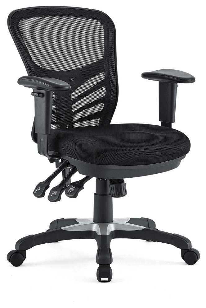 Modway Articulate Mesh Office Chair, Black
