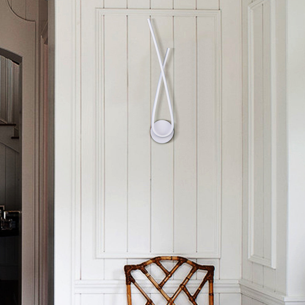 Modern White LED Wall Sconce Lighting