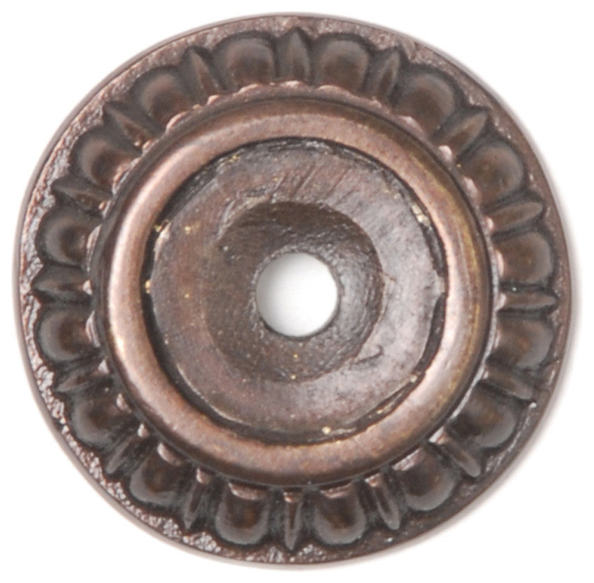 Kensington Back Plate Antique Pewter, Dark Brass