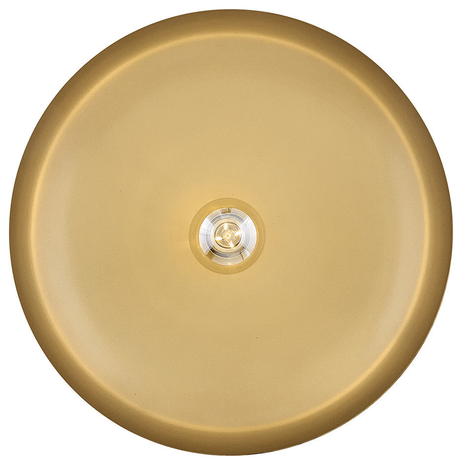 Hinkley Sadie Large Dome Pendant, Lacquered Brass