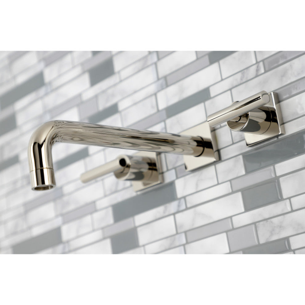 KS6026CML Wall Mount Tub Faucet, Polished Nickel