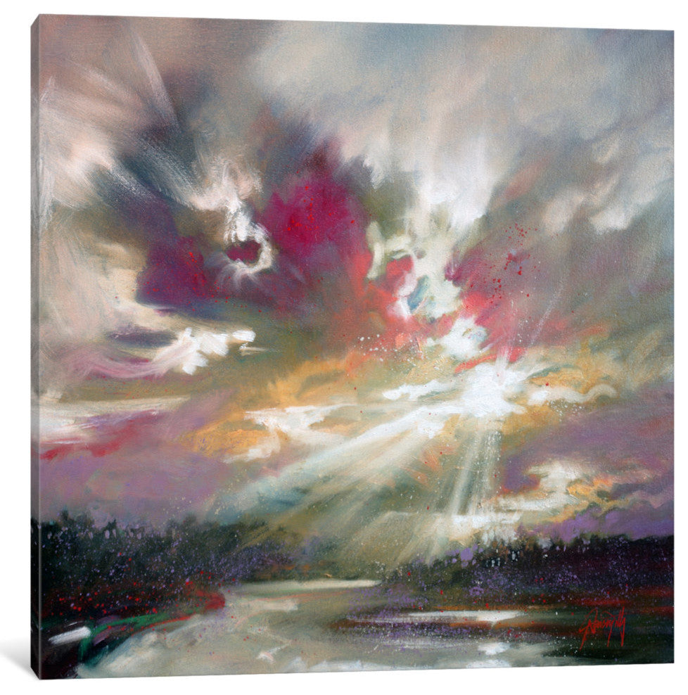 "Loch Light II" by Scott Naismith, 26"x26"