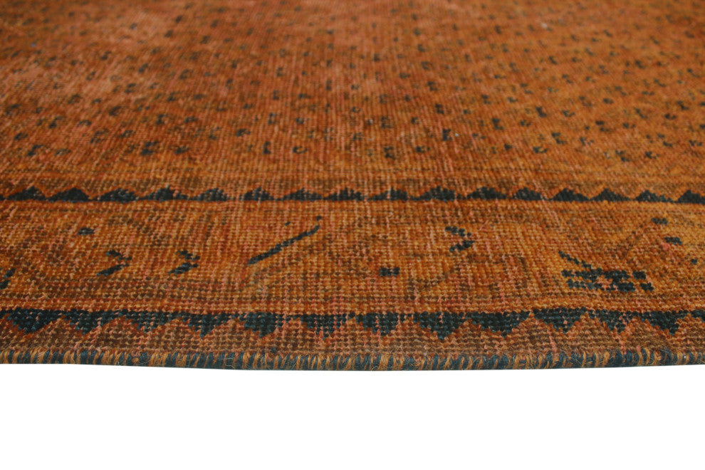 Vintage Distressed Doto Rust Runner